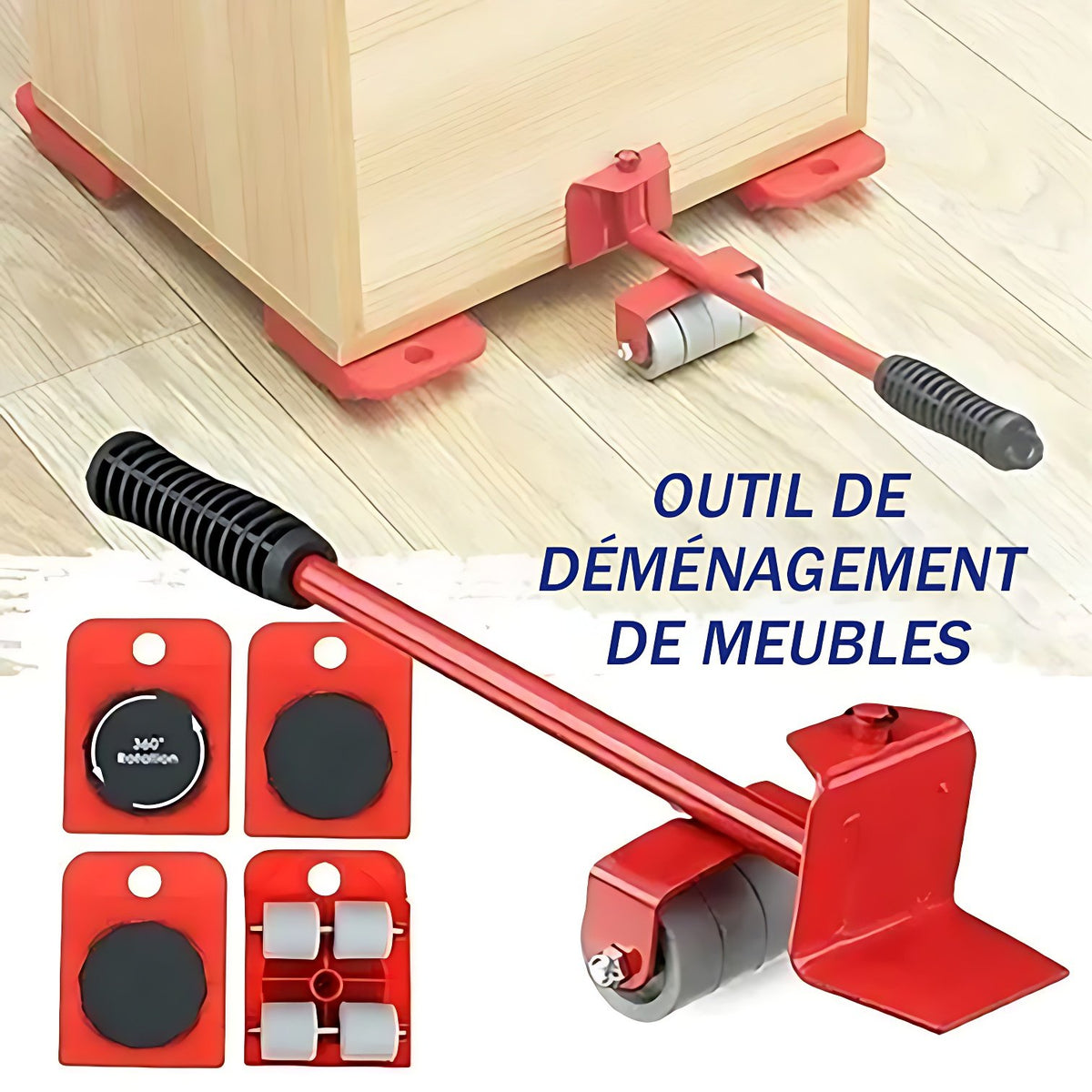 🔥 Vente chaude 49 % de réduction - 👍Outils de levage et de déplacement de meubles