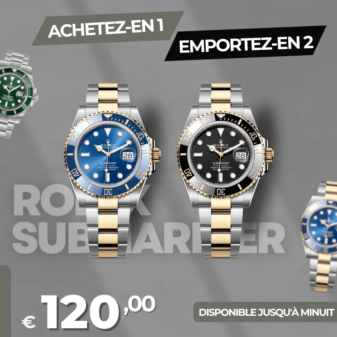 Rolex Submariner Date 40mm [PAYERZ-EN 1, EMPORTEZ-EN 2]