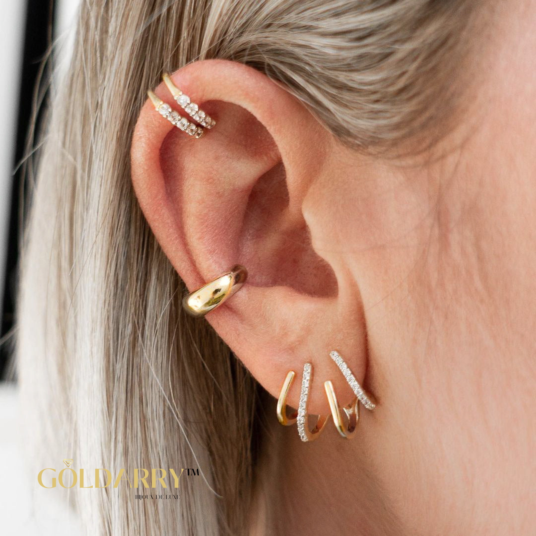 Boucles Griffe  -  Goldarry™