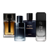 4 Parfums - 212 Vip Black, Sauvage Dior, Bleu de Chanel, Dior Homme Intense (ACHETEZ 2, RECEVEZ-EN 4)