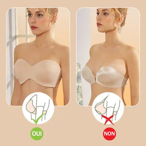 🔥Ventes chaudes - 49% de réduction🔥Soutien-gorge bandeau convertible antidérapant à soutien intégral