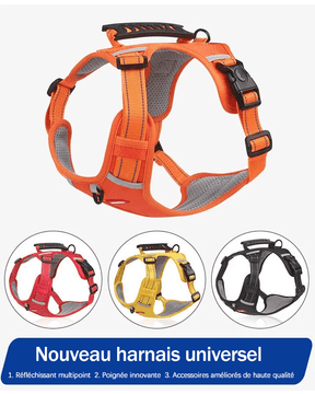 🔥Achetez-en 3, 15% de réduction🔥🐕Harnais pour chien sans traction pour animaux de compagnie