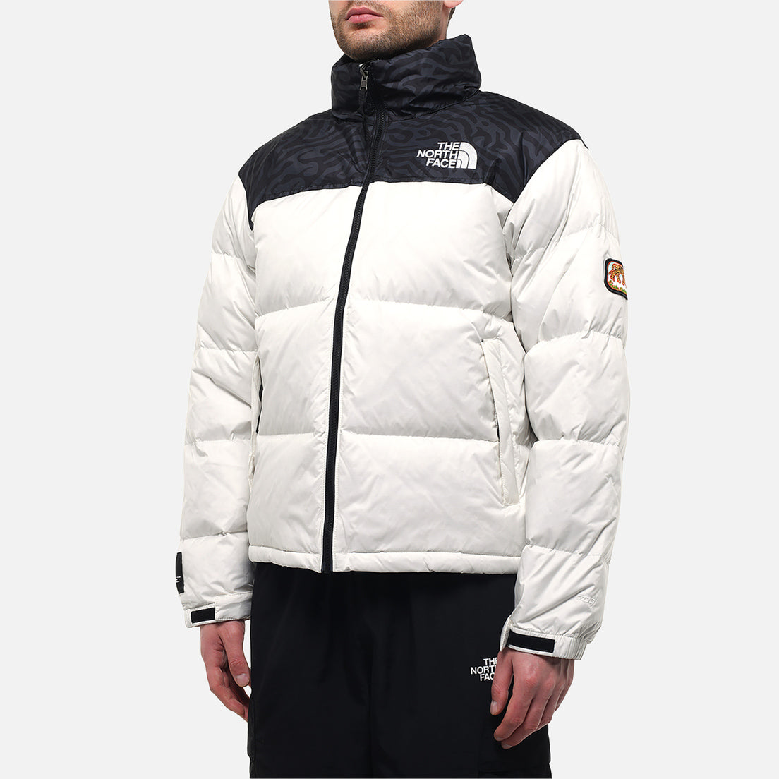 TNF VESTE 1996 RETRO SMOKEY BROWN ET WHITE DUNE (ACHETEZ 1, RECEVEZ 2)